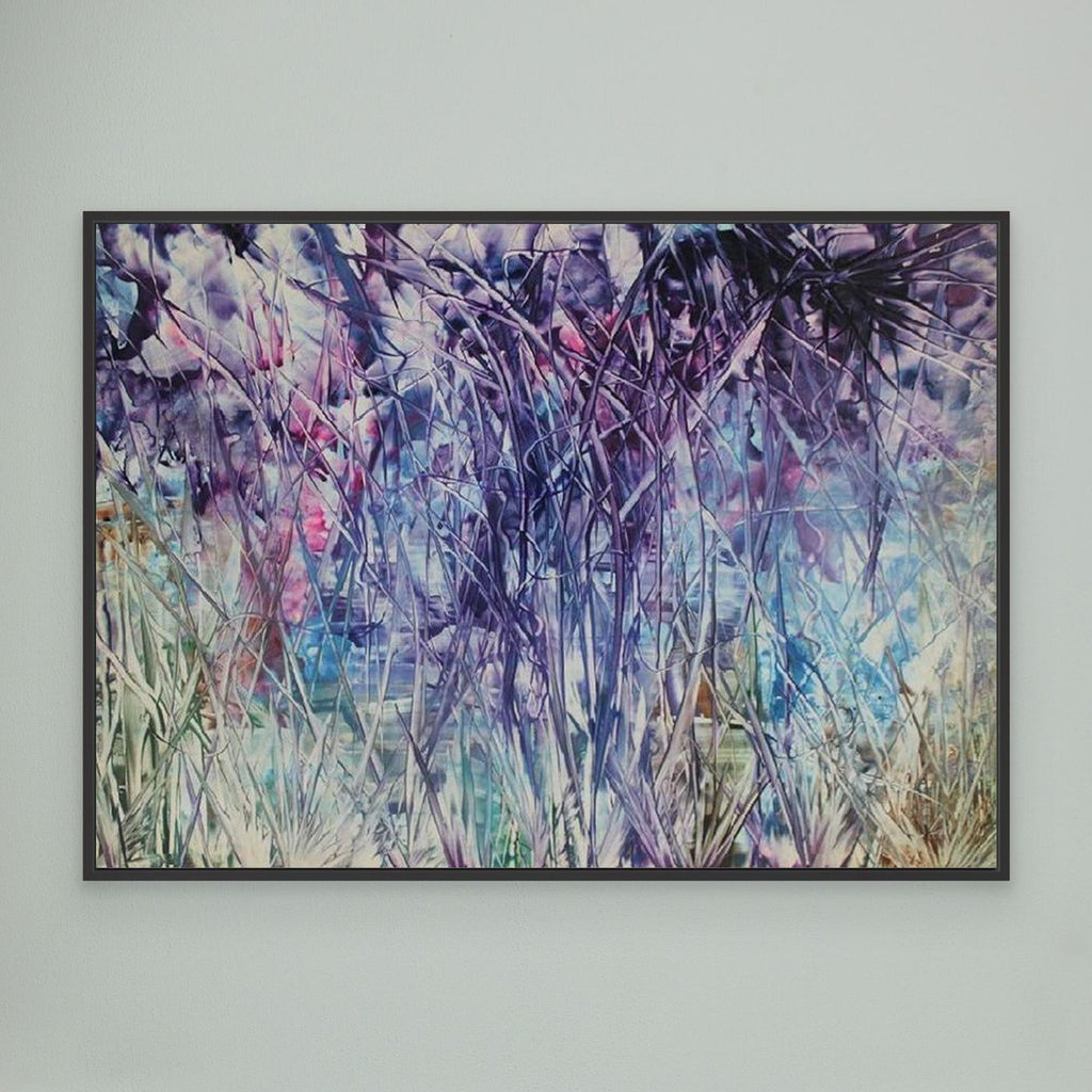 Thicket of Light Abstract Canvas Print, Matte/Satin Finish Wall Art By Maria Artygirl 