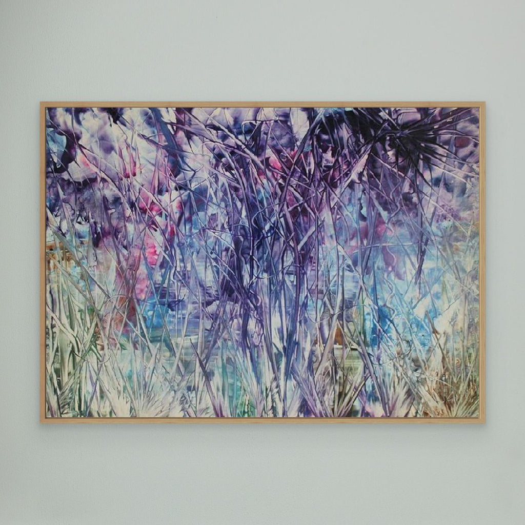 Thicket of Light Abstract Canvas Print, Matte/Satin Finish Wall Art By Maria Artygirl 