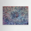 Kaleidoscope Burst Abstract Canvas Print, Matte/Satin Finish Wall Art By Maria Artygirl 