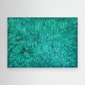 Emerald Radiance Abstract Canvas Print, Matte/Satin Finish Wall Art By Maria Artygirl 