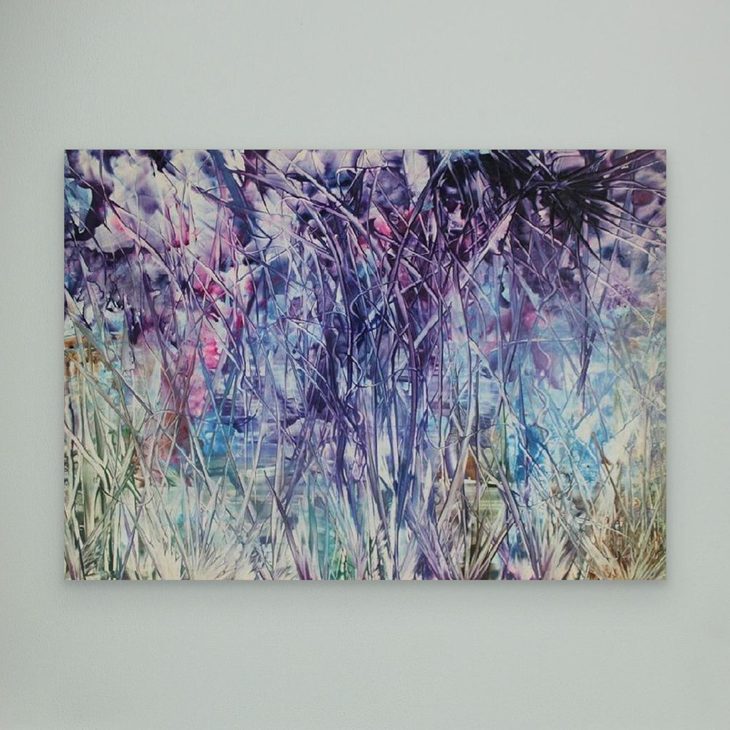 Thicket of Light Abstract Canvas Print, Matte/Satin Finish Wall Art By Maria Artygirl 