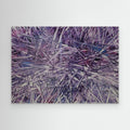 Lavender Crystalline Abstract Canvas Print, Matte/Satin Finish Wall Art By Maria Artygirl 
