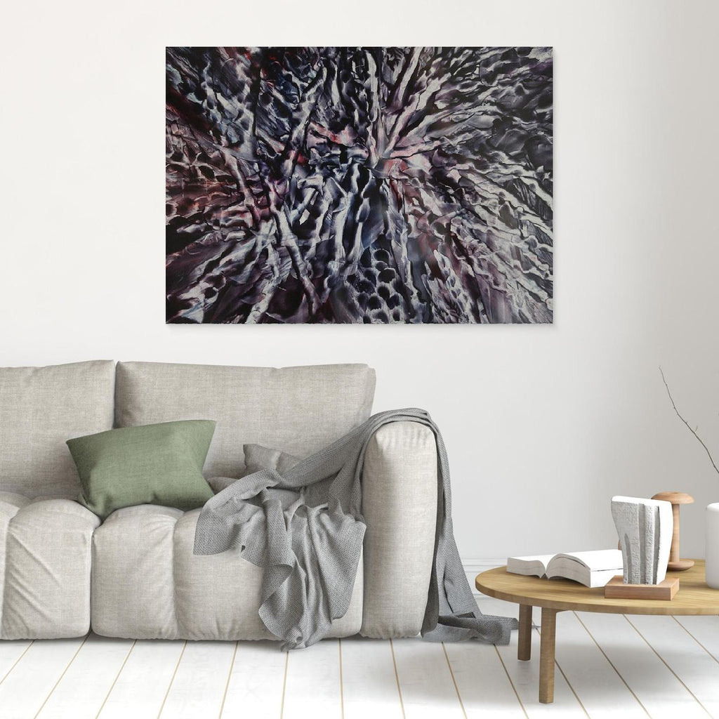 The Void Breathes, Abstract Canvas Print, Matte/Satin Finish Wall Art By Maria Artygirl