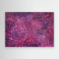 Violet Depths Abstract Canvas Print, Matte/Satin Finish Wall Art By Maria Artygirl