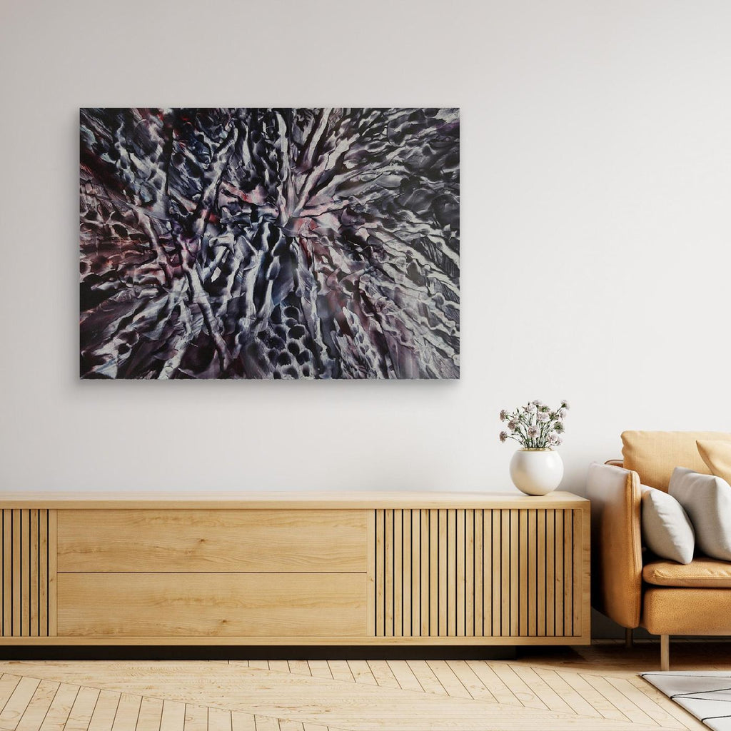 The Void Breathes, Abstract Canvas Print, Matte/Satin Finish Wall Art By Maria Artygirl