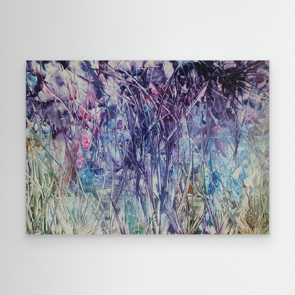 Thicket of Light Abstract Canvas Print, Matte/Satin Finish Wall Art By Maria Artygirl 