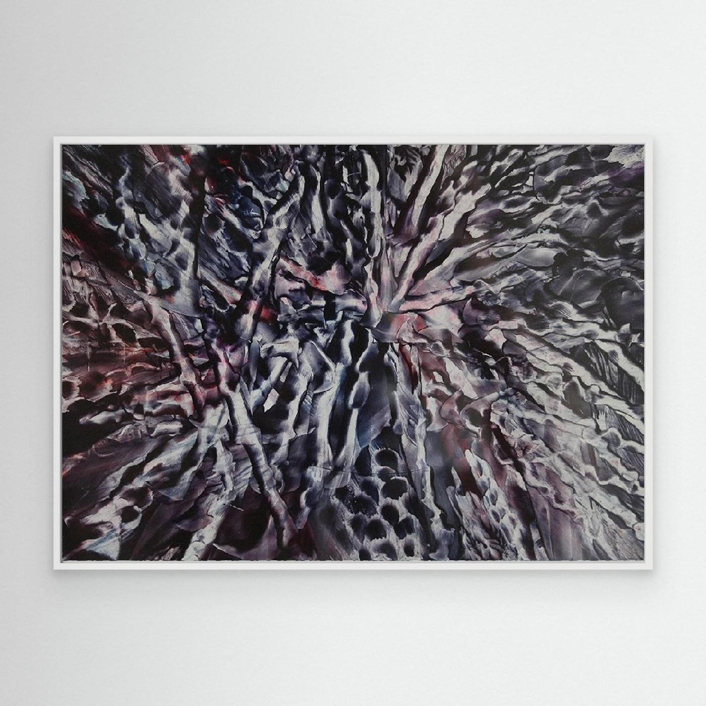 The Void Breathes, Abstract Canvas Print, Matte/Satin Finish Wall Art By Maria Artygirl